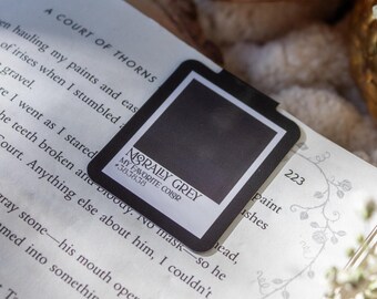 Morally Grey Magnetic Bookmark: Fantasy Book Lover Gift