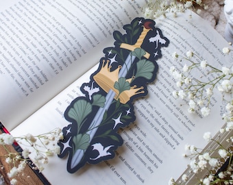 Fantasy Sword Bookmark | Fantasy Bookish Gifts | Reader Aesthetic | Book Lover Page Marker | 8.5"x2.5"