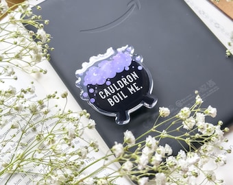 ACOTAR Cauldron Boil Me Kindle / Phone Grip | Fantasy Bookish Tech Accessories | Book Lover Gift | SJM Booktok Reader Merch