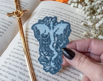 When the Moon Hatched Sticker | Moonplume Dragon Waterproof Decal for Fantasy or Romantasy Readers