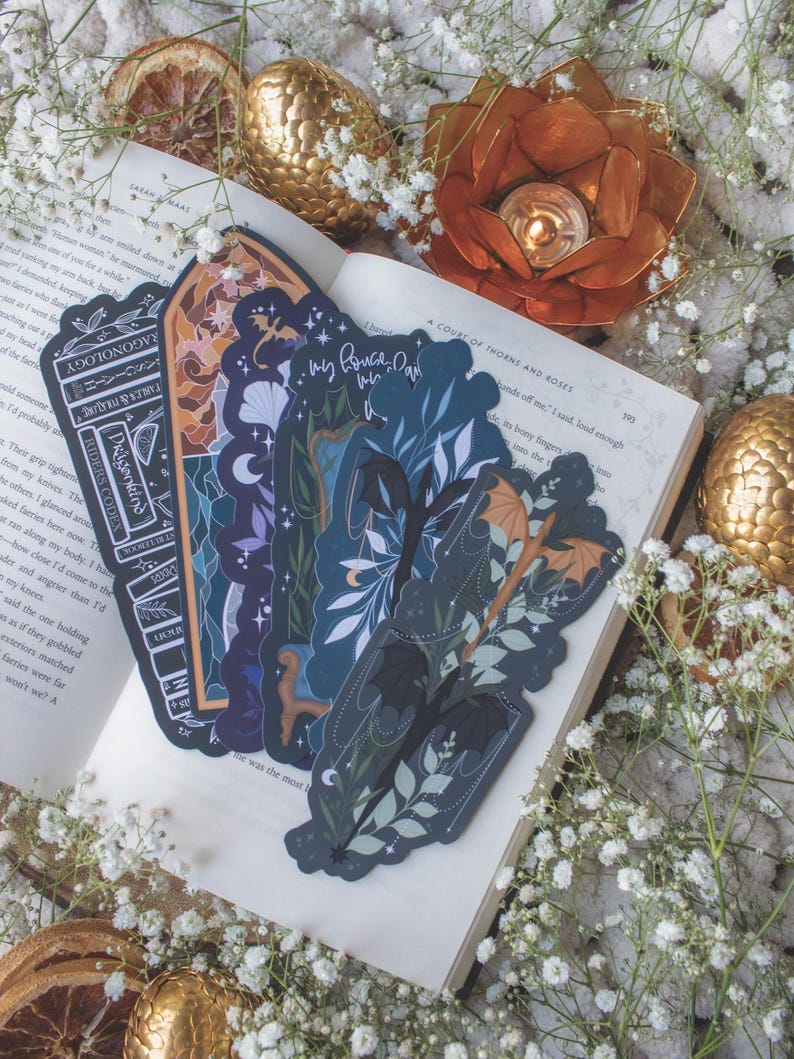 Fourth Wing Xaden's Throne Bookmark: Bookish Merch For Fantasy Readers image 6