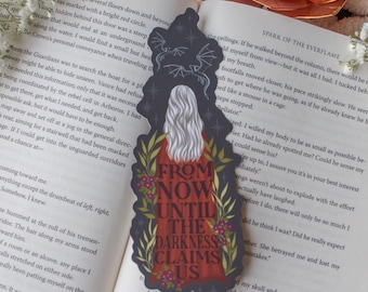 Throne of Glass Manon From Now Until The Darkness Claims Us Die-Cut Bookmark for SJM Fans, Fantasy or Romantasy Readers and Book Lovers