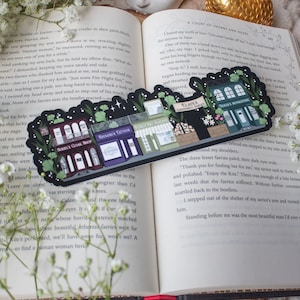 A Walk In Velaris Bookmark  | Bookish Aesthetic | A Court of Thorns and Roses | 2.5"x8" Die Cut | SJM