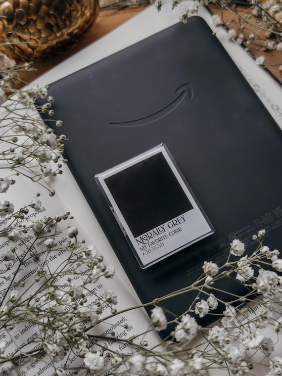 Morally Grey Paint Chip Phone / Kindle Grip: Booktok Reader Accessory