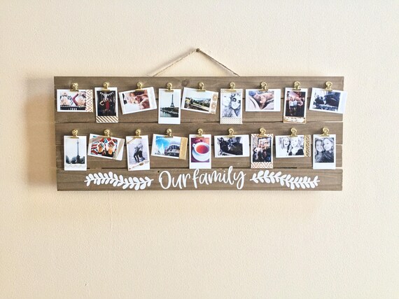 Custom Instax Mini Picture Frame Family Wallet Photo Display Etsy