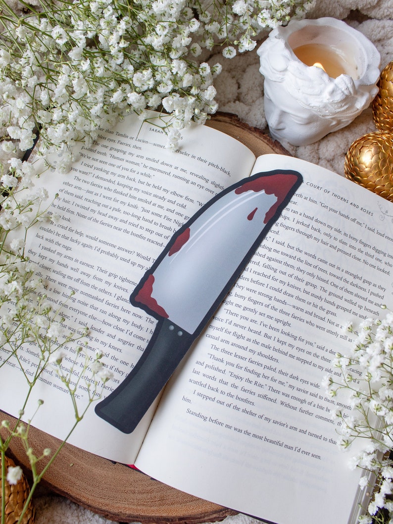 knife-bookmark-die-cut-bookmarks-for-horror-and-thriller-readers-etsy