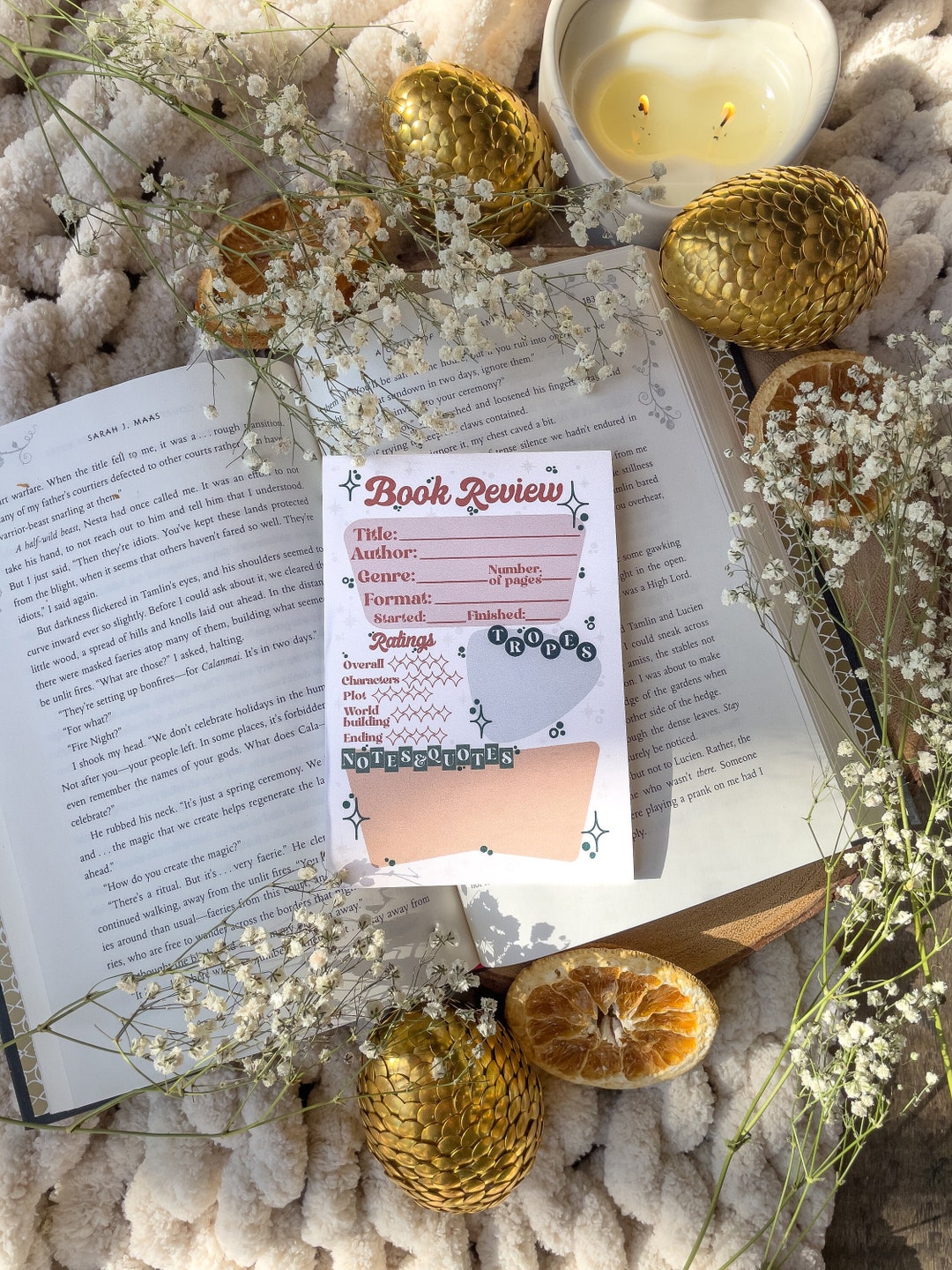 Mini Retro Book Review Notepad | 4