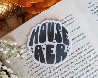 Sticker Académie du zodiaque | Décalcomanie en vinyle imperméable House Aer pour les lecteurs de fantasy