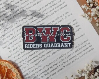 Fourth Wing Basgiath War College Riders Quadrant Kindle Sticker for Rebecca Yarros Fans and Fantasy / Romantasy Book Lovers