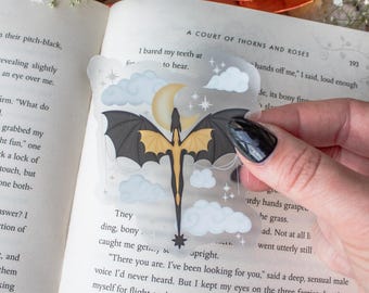 Fourth Wing Dragon Signet Sticker: Bookish Merch For Fantasy Readers