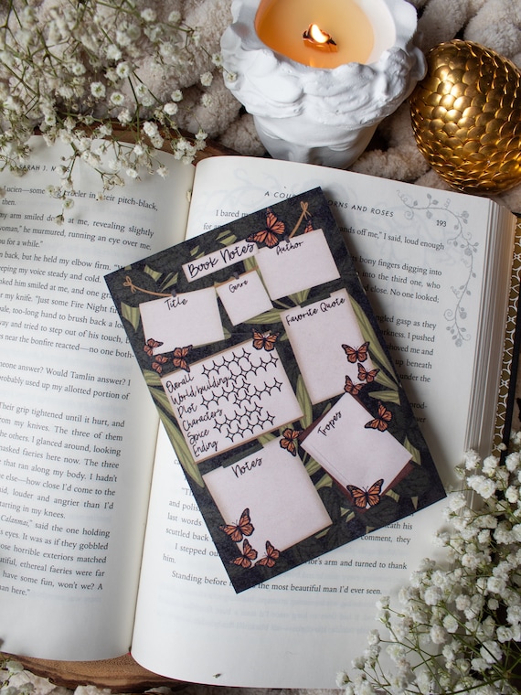 Book Review Post-it Notepad for Readers and Book Lovers | Field Notes