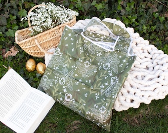Magic Keys Bookish Tote Bag: Reusable Foldable Grocery Bag