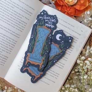 Fourth Wing Xaden's Throne Bookmark: Bookish Merch For Fantasy Readers image 4
