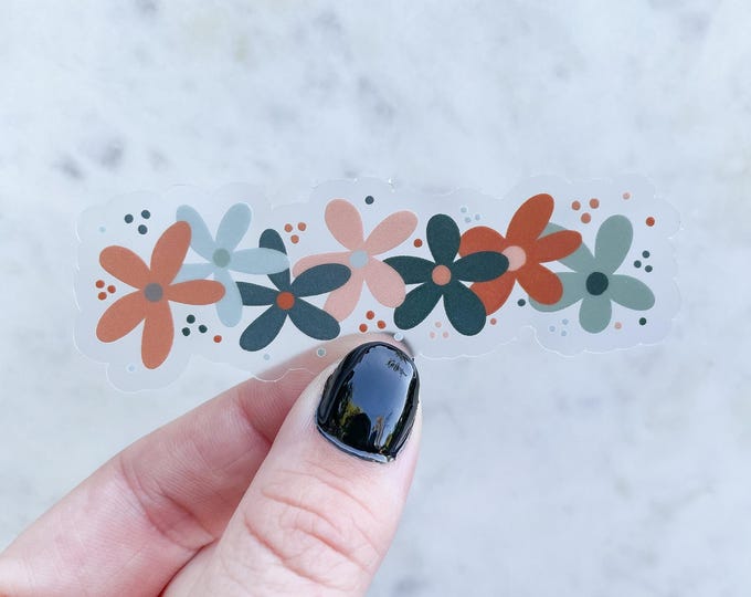 Notebook Border Sticker Floral Border Sticker | Waterproof Laptop, Water Bottle and Notebook ...
