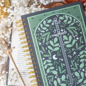 Leafy Sword Reusable Sticker Book | 50 Double Sided Pages for Sticker Collecting immagine 6