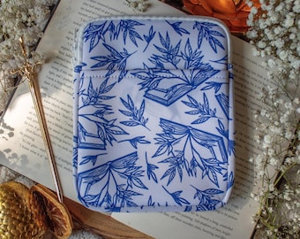 E-Reader Sleeve | Porcelain Books Neoprene Sleeve for Readers and Book Lovers