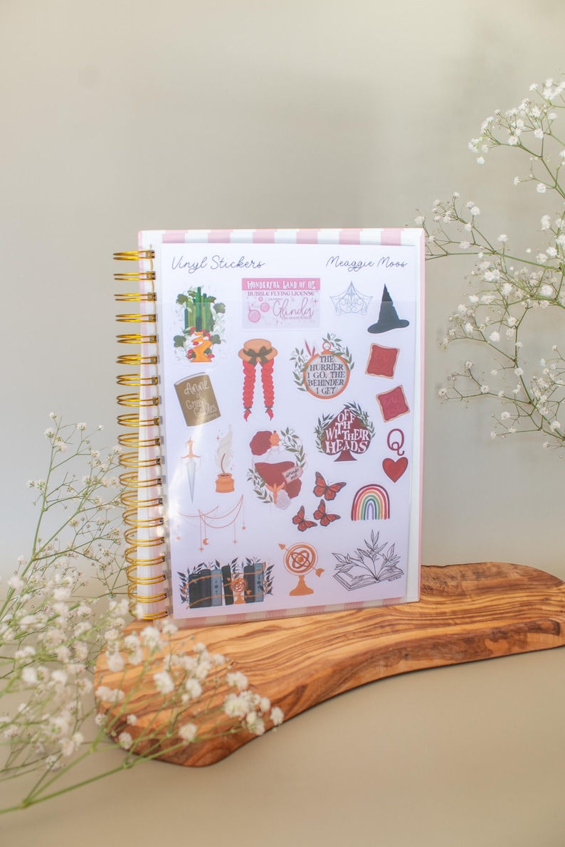 Leafy Sword Reusable Sticker Book | 50 Double Sided Pages for Sticker Collecting immagine 2
