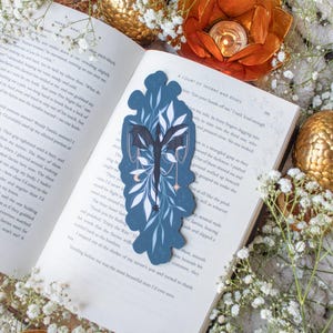 Tairn Fourth Wing Die-Cut Bookmark | Empyrean Series Bookish Merch For Fantasy Readers, Book Lovers, and Rebecca Yarros Fans
