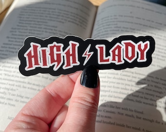 ACOTAR High Lady Waterproof Kindle Sticker | A Court of Thorns and Roses Bookish Merch