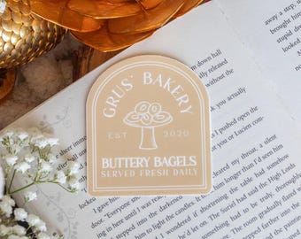Sticker Académie du zodiaque | Décalcomanie en vinyle imperméable Grus' Bakery pour les lecteurs de fantasy
