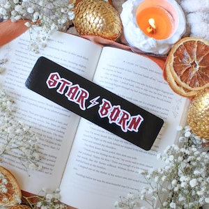 Starborn Rock Bookmark  | Crescent City Bookish Aesthetic | Book Worm Gifts | Reader Present | 2"x8" Rounded Corners | SJM Bookmark