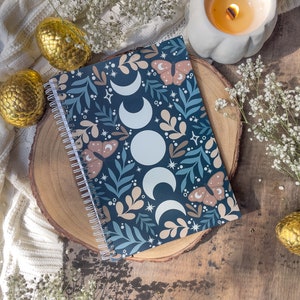 Faerie Garden Reusable Sticker Book | 50 Double Sided Pages | Adult Sticker Album | Sticker Storage | Moon Magic Sticker Album |