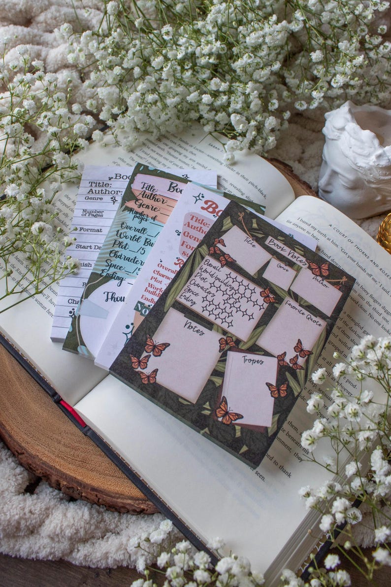 Fantasy Reader Book Review Post-it® Notepad For Romantasy Readers Bild 4
