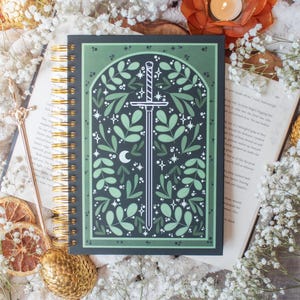 Leafy Sword Reusable Sticker Book | 50 Double Sided Pages for Sticker Collecting immagine 3