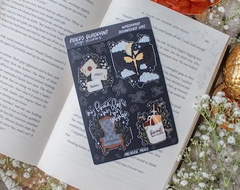 Fourth Wing Riders Quadrant Waterproof Sticker Sheet