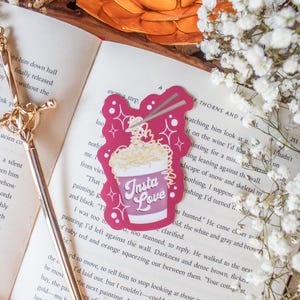 Insta Love Instant Noodles Book Trope Bookish Kindle Sticker
