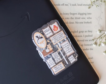 Fourth Wing | Quote Wall Kindle / Phone Grip for Fantasy and Romantasy Readers