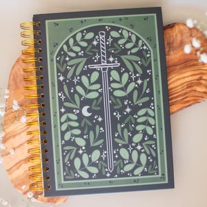 Leafy Sword Reusable Sticker Book | 50 Double Sided Pages for Sticker Collecting