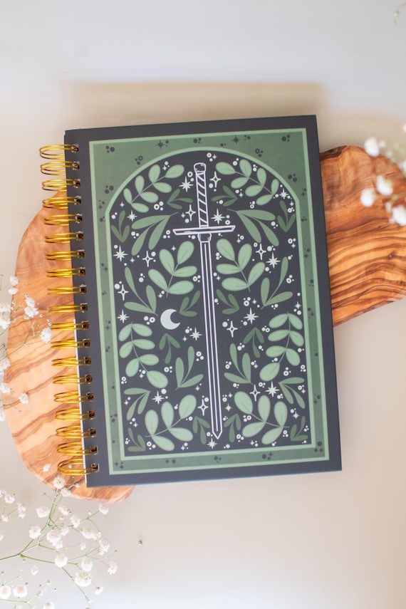 Leafy Sword Reusable Sticker Book | 50 Double Sided Pages for Sticker Collecting