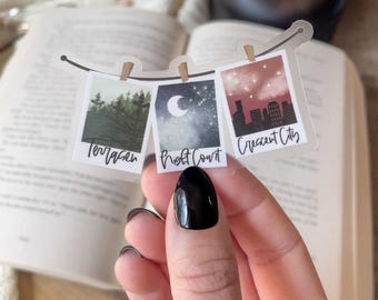 Maasiverse Wanderlust Waterproof Kindle Sticker | ACOTAR / Crescent City / Throne of Glass Bookish Merch