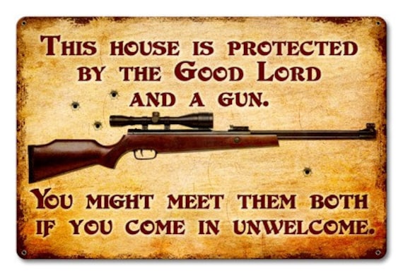 Pistols 2nd Amendment Tin Sign-Don/'t Tread On Me