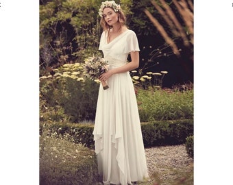 festival wedding dress