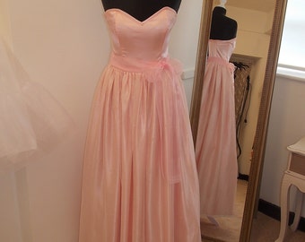 vintage pink bridesmaid dresses
