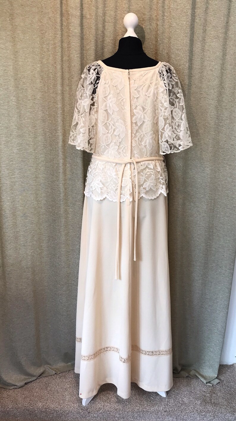 Boho Wedding Dress Bohemian Wedding Dress 1970s Festival | Etsy UK