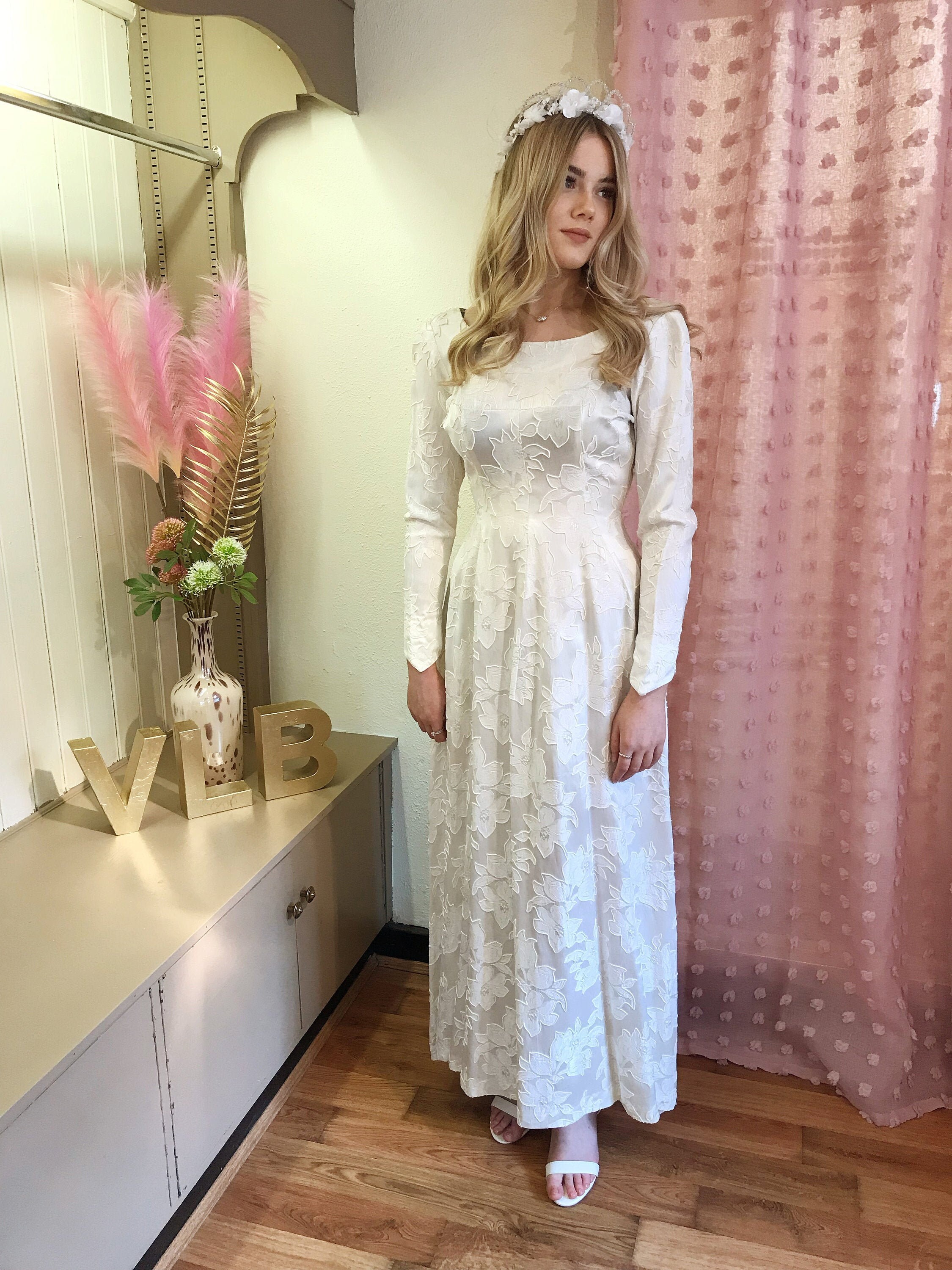 1940's vintage wedding dresses