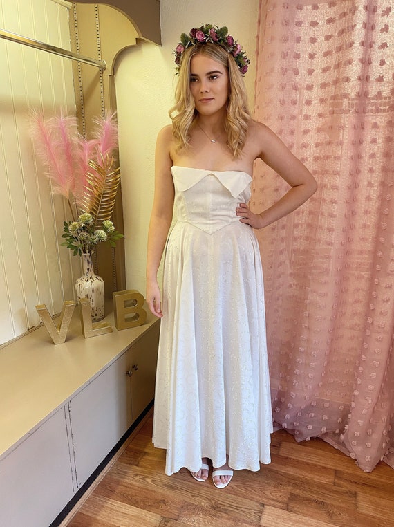 Vestido de novia de la década de 1950 vestido de novia de los | Etsy México