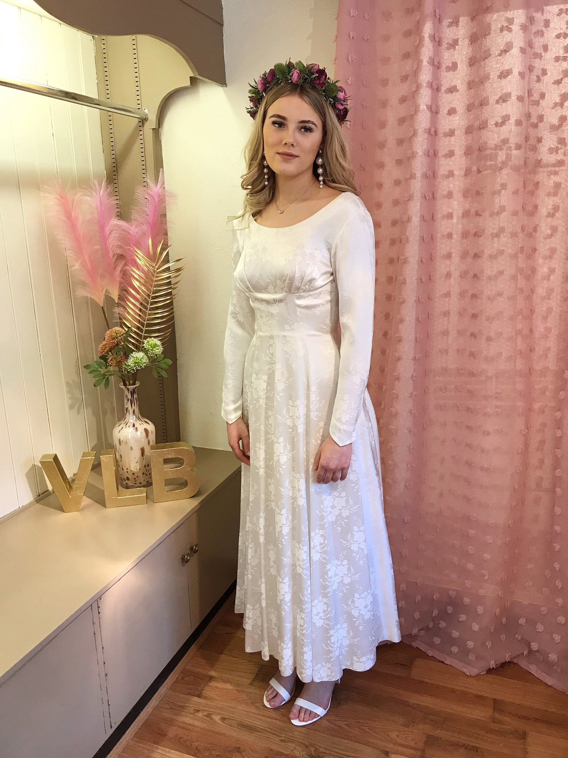 1940s Wedding Dress 1950s Wedding Dress ...