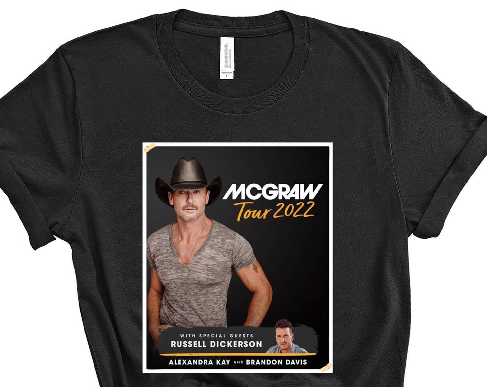 TIM MCGRAW TOUR 2022 Unisex T-Shirt TIM MCGRAW TOUR 2022 Unisex T-Shirt