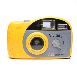 Vivitar AF35 Splash Proof 35mm Film Point & Shoot Camera