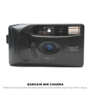 Kyocera P Mini AF Panorama 35mm Film Point & Shoot Camera - Bargain Bin