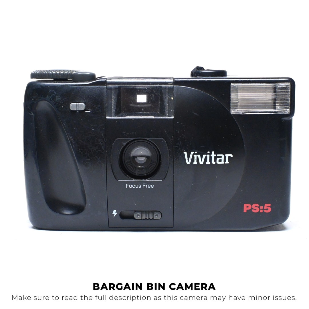 Vivitar PS5 35mm Film Point & Shoot Camera Bargain Bin Etsy