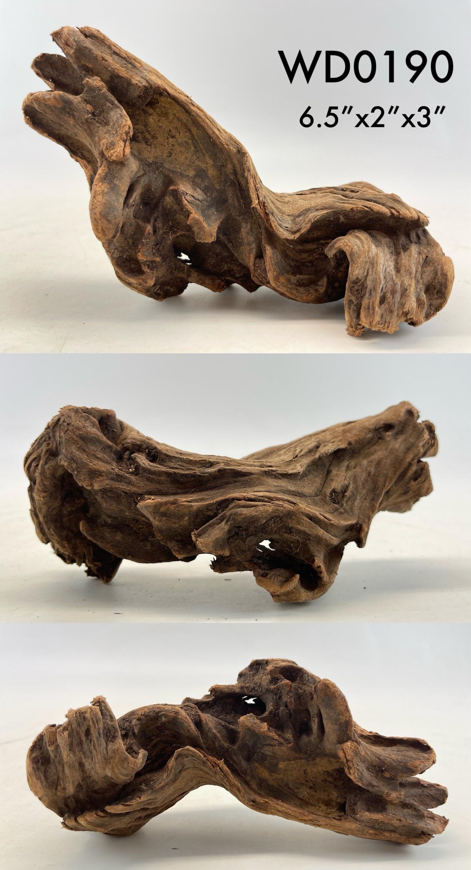 Natural Driftwood For Aquarium Decor - Terrarium, Reptile Tank, Aquascaping - Multi-Piece