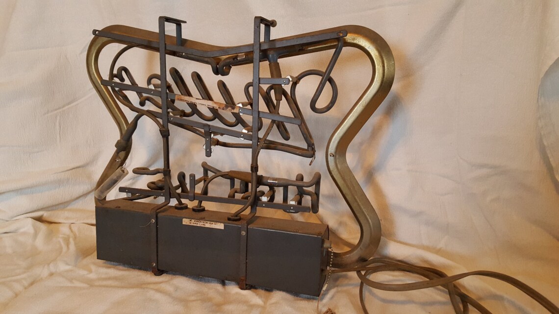 Miller Beer Vintage Neon Bar Sign for Repair or Parts Miller Etsy