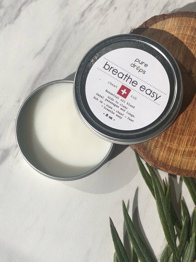 Essential Oilchest Rubsickpure Dropskidsall Naturalsalvesickget