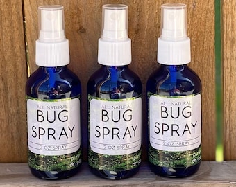 All Natural Bug Spray-Essential Oils-Pure Drops-All Natural-Bug Repellant-Camping