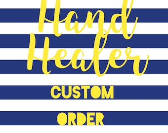 Custom-hand-healer-hand salve-hand lotion-all natural-2oz-tin